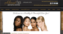 Desktop Screenshot of aboutfacecenters.com